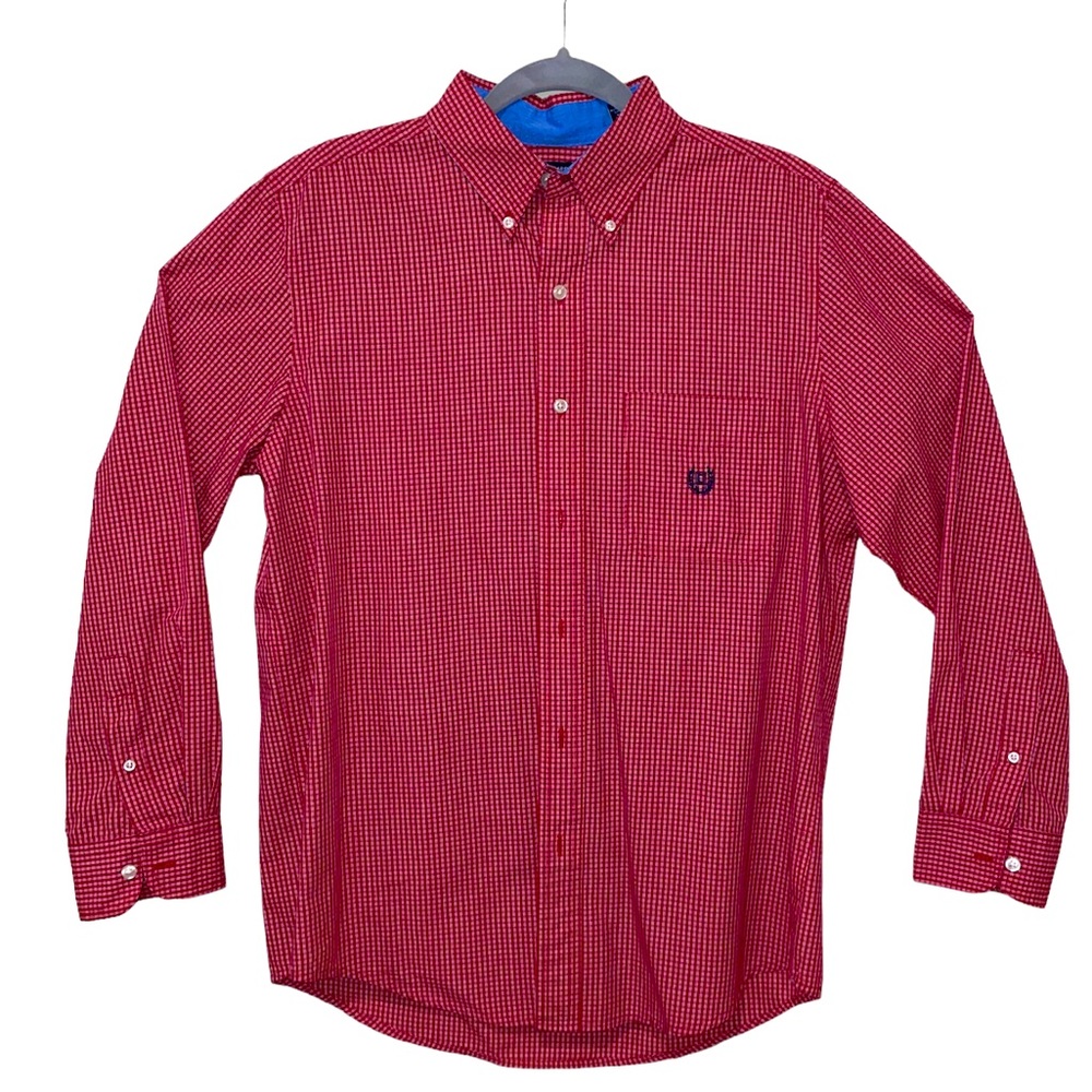 Chaps Easy Care, Mens, Long Sleeved Button Down, Casual Shirt, M